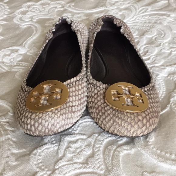 Tory Burch flats Reva size 8 animal print - Picture 3 of 8